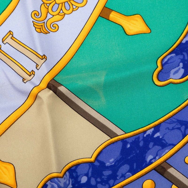 Hermes Carre 90 Carpe Diem Enjoy Your Day Scarf Silk — view 6