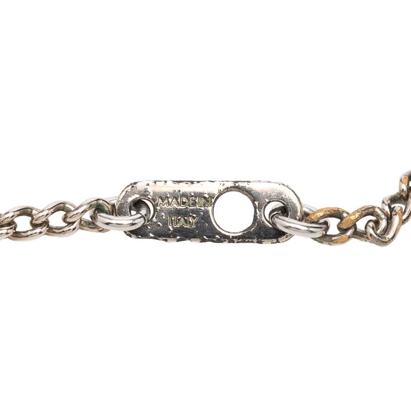 Louis Vuitton Monogram Eclipse Collier Charm Chain Pendant Black — view 5