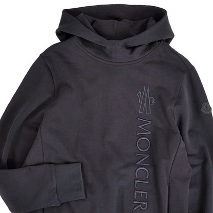 Moncler Hoodie Sweatshirt Black — view 2