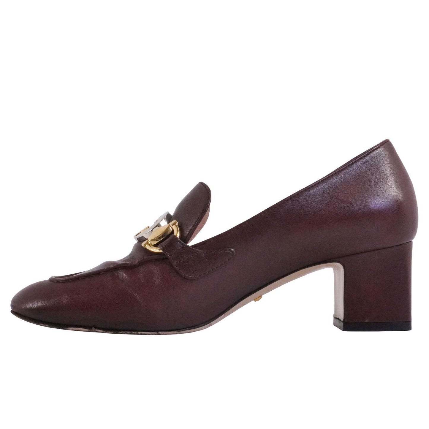 Gucci Loafers Moccasins Heels Interlocking GG — view 6