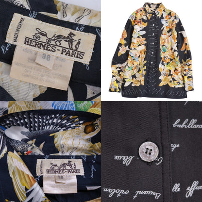 Hermes Vintage Shirt Blouse Long Sleeve — view 7
