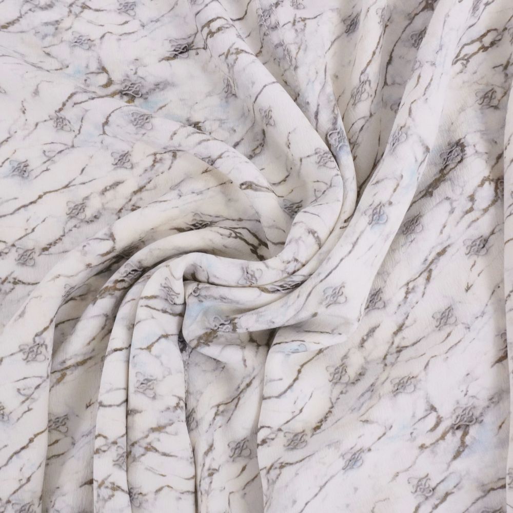 Fendi Skirt Long All Over Pattern Silk — view 6