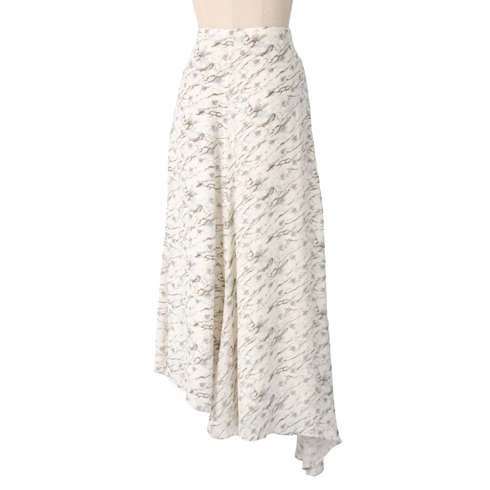 Fendi Skirt Long All Over Pattern Silk — view 5