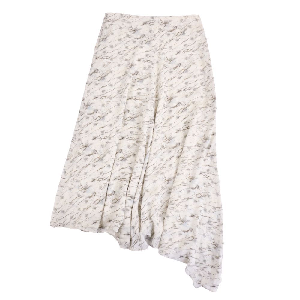 Fendi Skirt Long All Over Pattern Silk — view 3