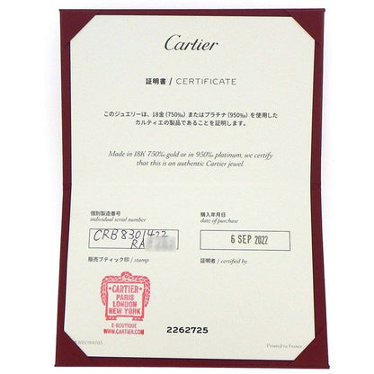 Cartier Earring Love Hoop on Line Limited — view 8