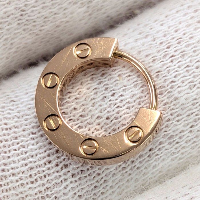 Cartier Earring Love Hoop on Line Limited — view 5