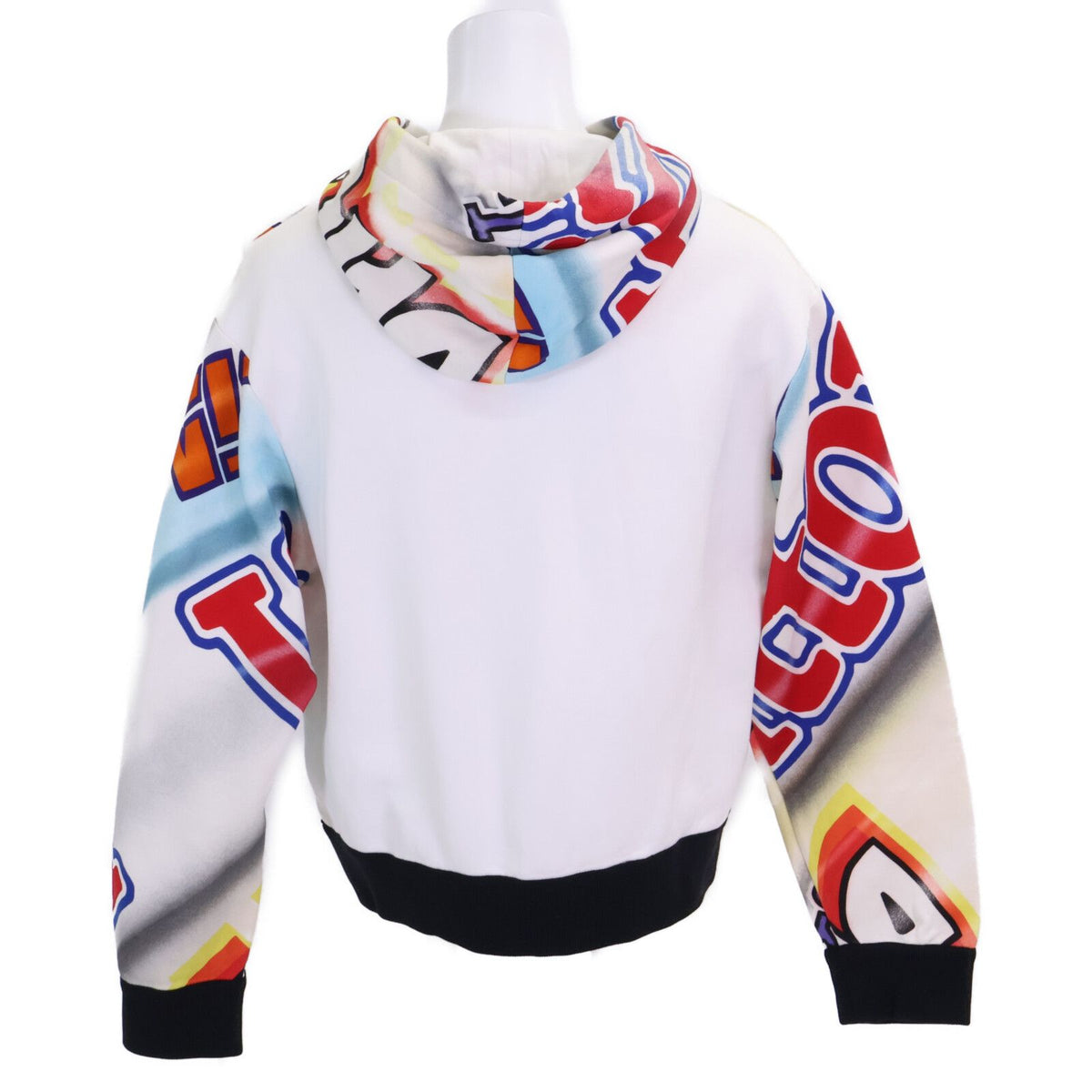 Louis Vuitton Sequin Graphic Statement Zip Up Hoodie — view 3