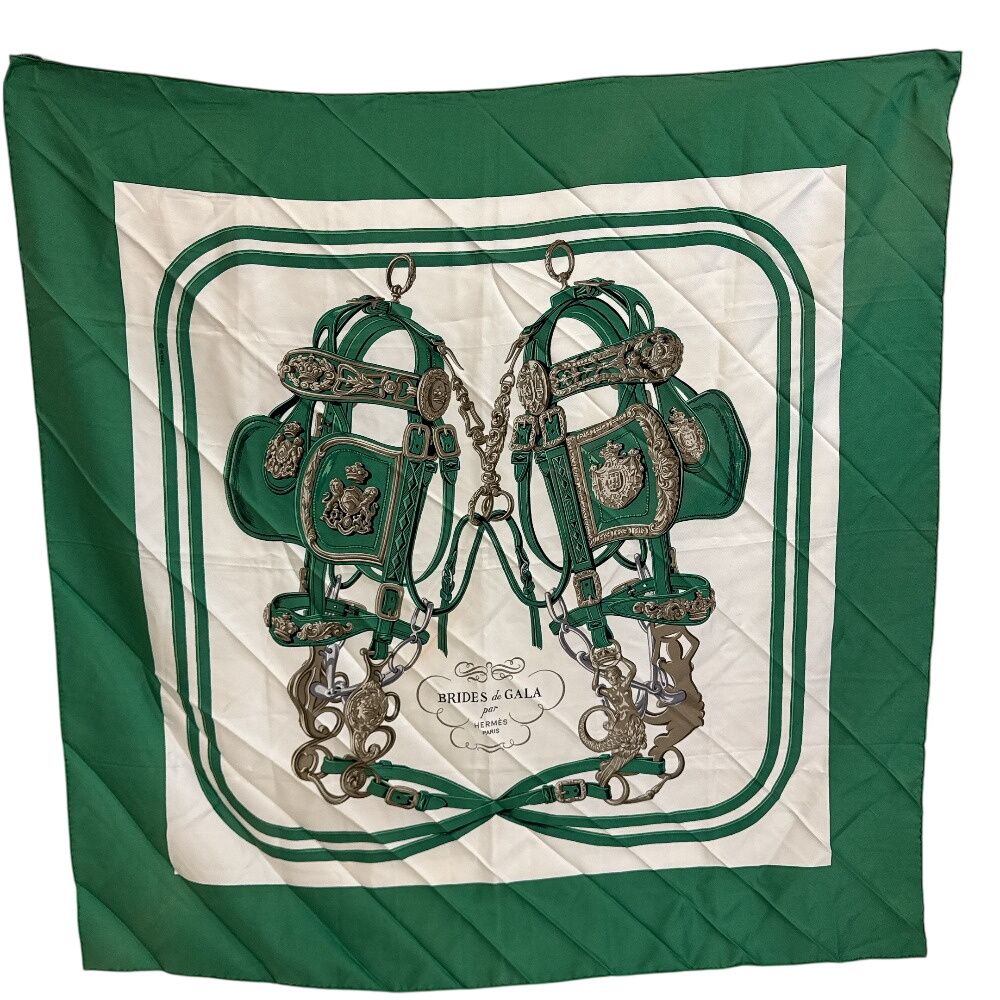 Hermes Carre 90 Brides de Gala Ceremonial Bridle Scarf — view 2