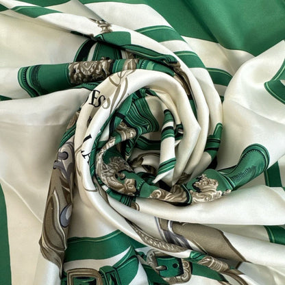 Hermes Carre 90 Brides de Gala Ceremonial Bridle Scarf