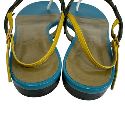Hermes Leaf Motif Sandals — view 5