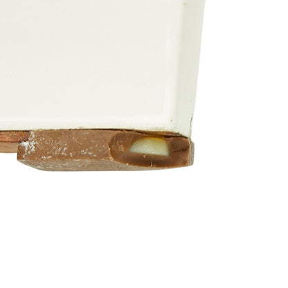 Louis Vuitton Monogram Wedge Sole Sandals White Brown Leather Patent — view 6