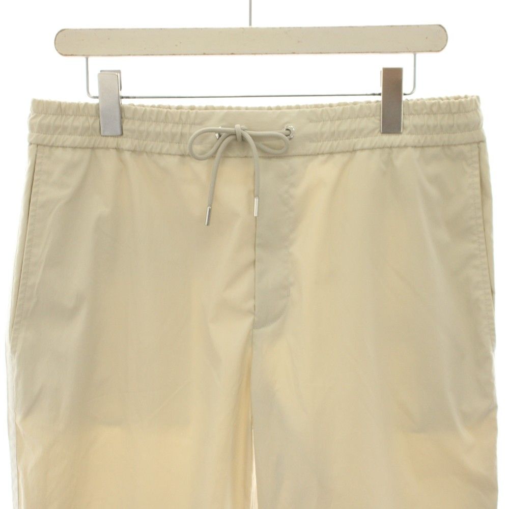 Moncler Pantalone Sportivo Pants Elastic Waist Zip Fly Side Line 46 Beige YT — view 5