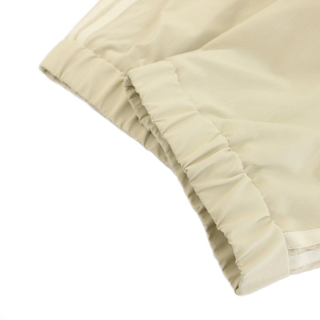 Moncler Pantalone Sportivo Pants Elastic Waist Zip Fly Side Line 46 Beige YT — view 7