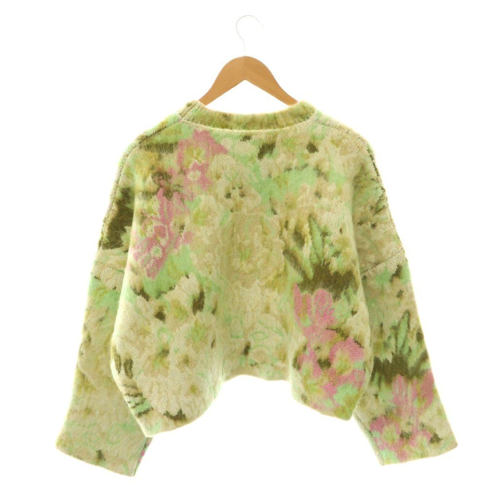 Loewe Spirited Away Jacquard Sweater in Wool and Mohair Knit Long Sleeve XS — view 2