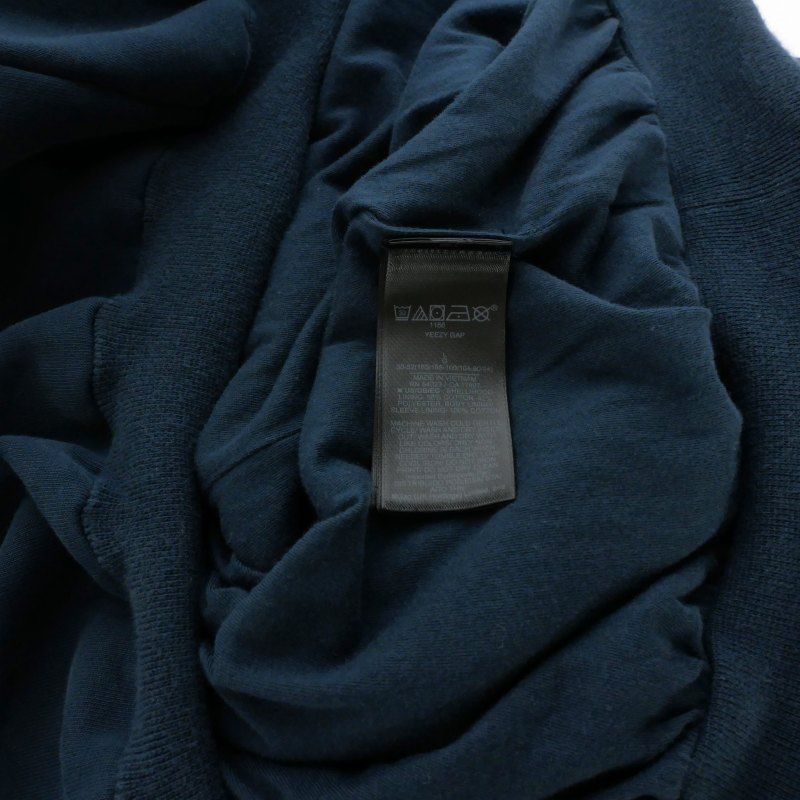 Balenciaga Gap Yeezy Engineered by Dove Hoodie Print Long Sleeve L Dark Blue — view 8