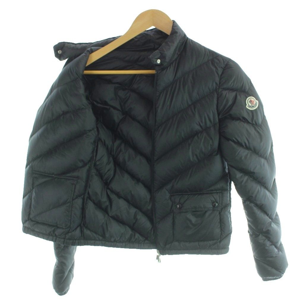 Moncler Lanx Down Jacket 0 Black MW — view 4