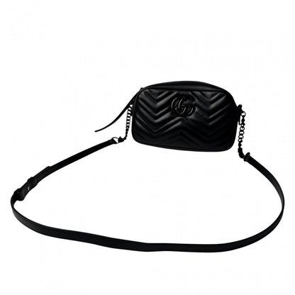 Gucci GG Marmont Shoulder Bag So Black — view 2