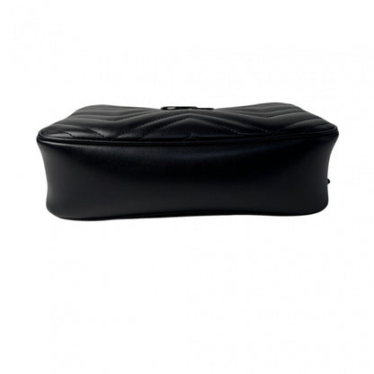 Gucci GG Marmont Shoulder Bag So Black — view 6