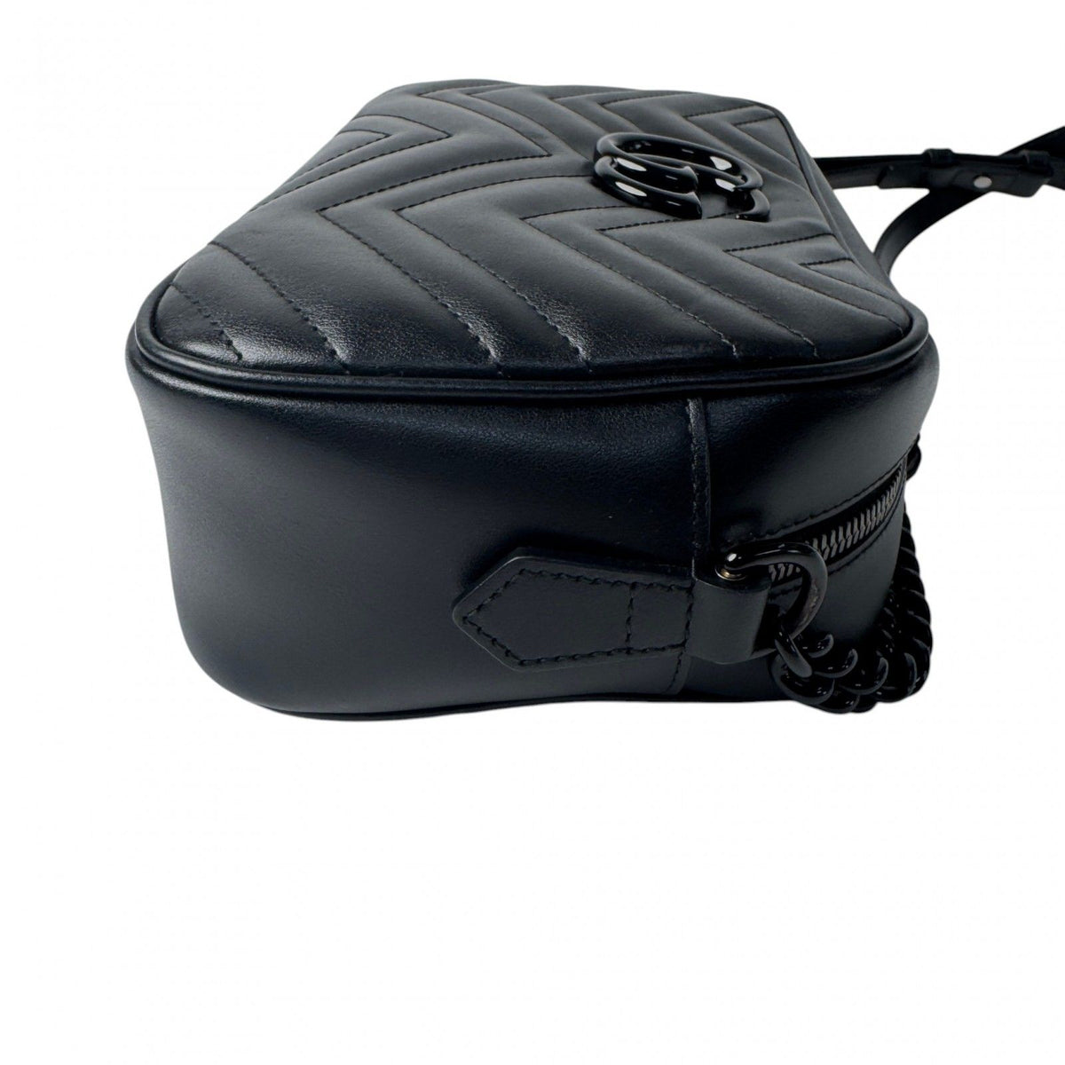 Gucci GG Marmont Shoulder Bag So Black — view 5
