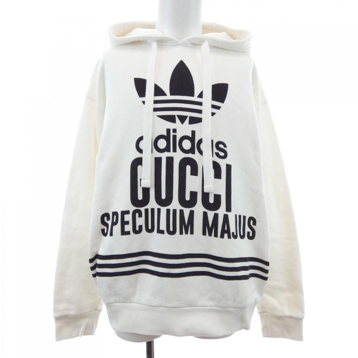 Gucci Adidas Hoodie White