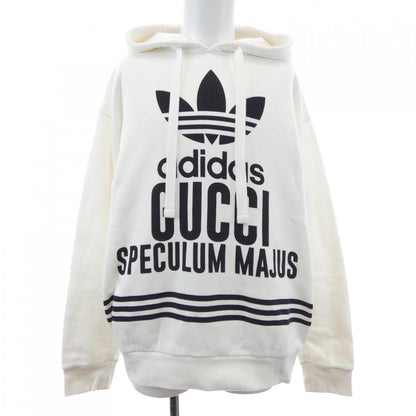 Gucci Adidas Hoodie White
