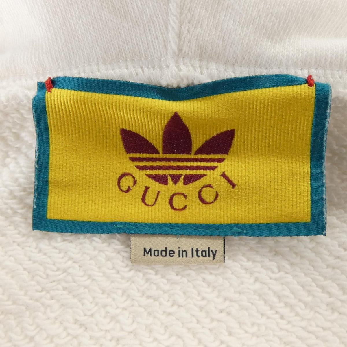 Gucci Adidas Hoodie White — view 4