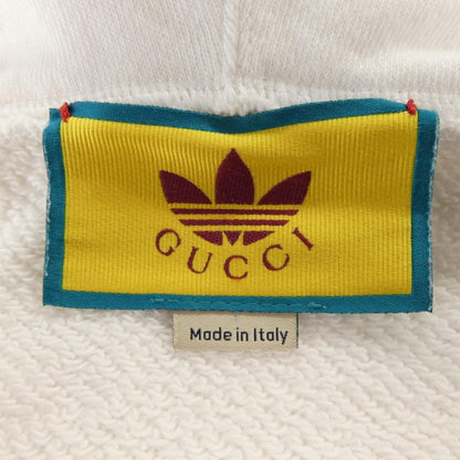 Gucci Adidas Hoodie White — view 4