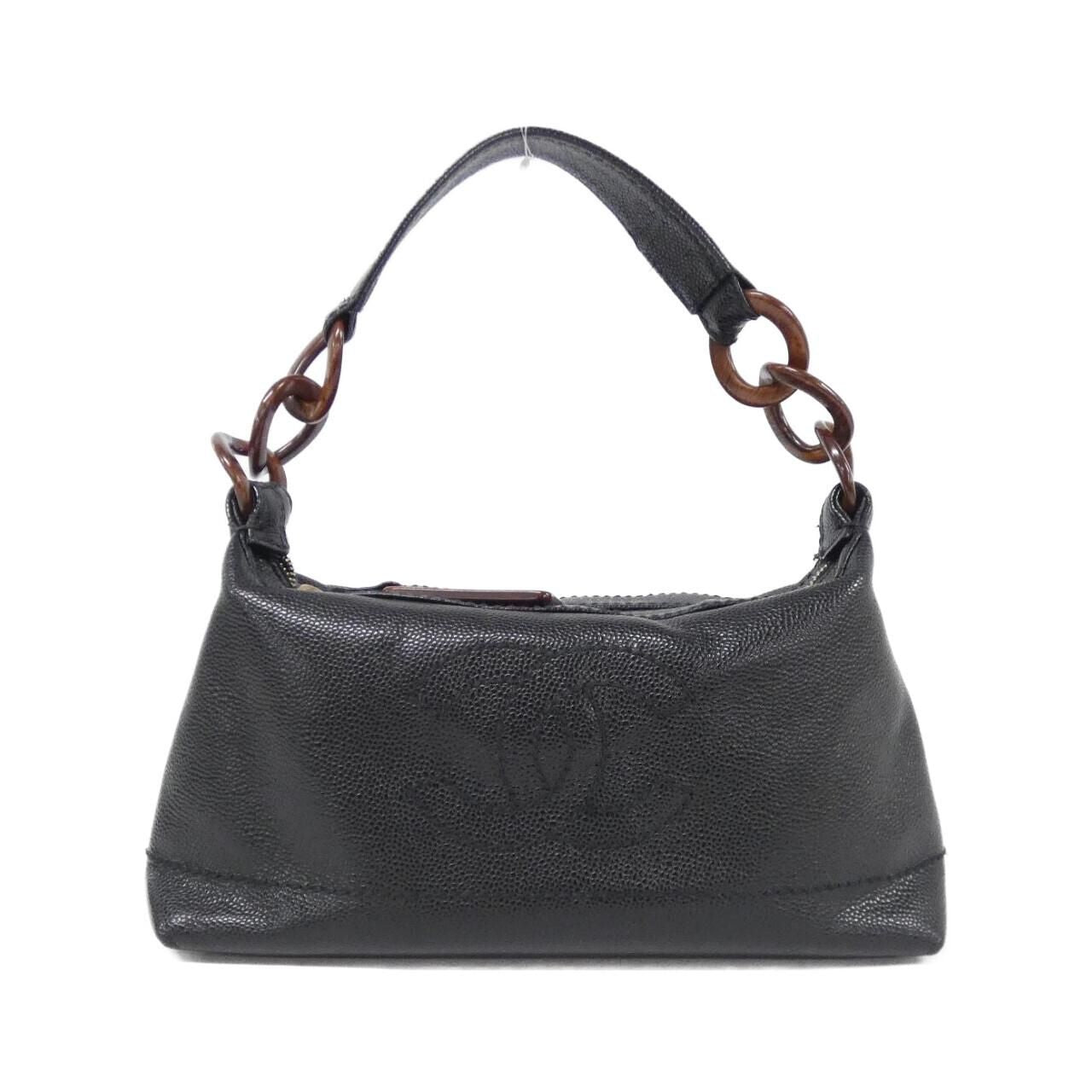 Chanel Vintage Bag Handbag Black