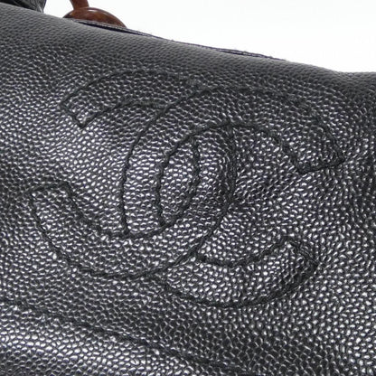 Chanel Vintage Bag Handbag Black — view 4