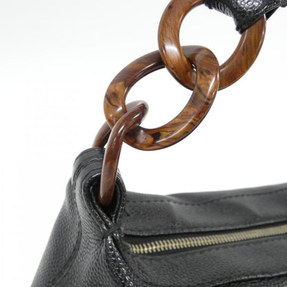 Chanel Vintage Bag Handbag Black — view 7