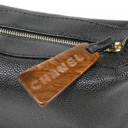 Chanel Vintage Bag Handbag Black — view 5