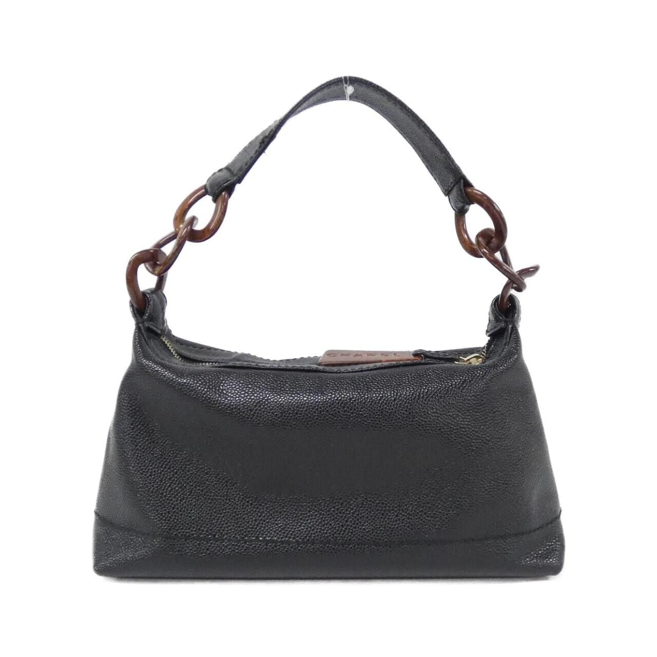 Chanel Vintage Bag Handbag Black — view 2