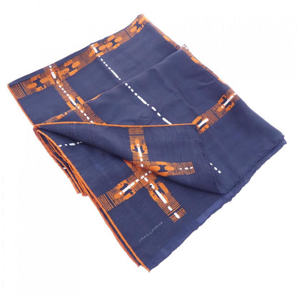 Hermes Echappe Marine Stole Scarf