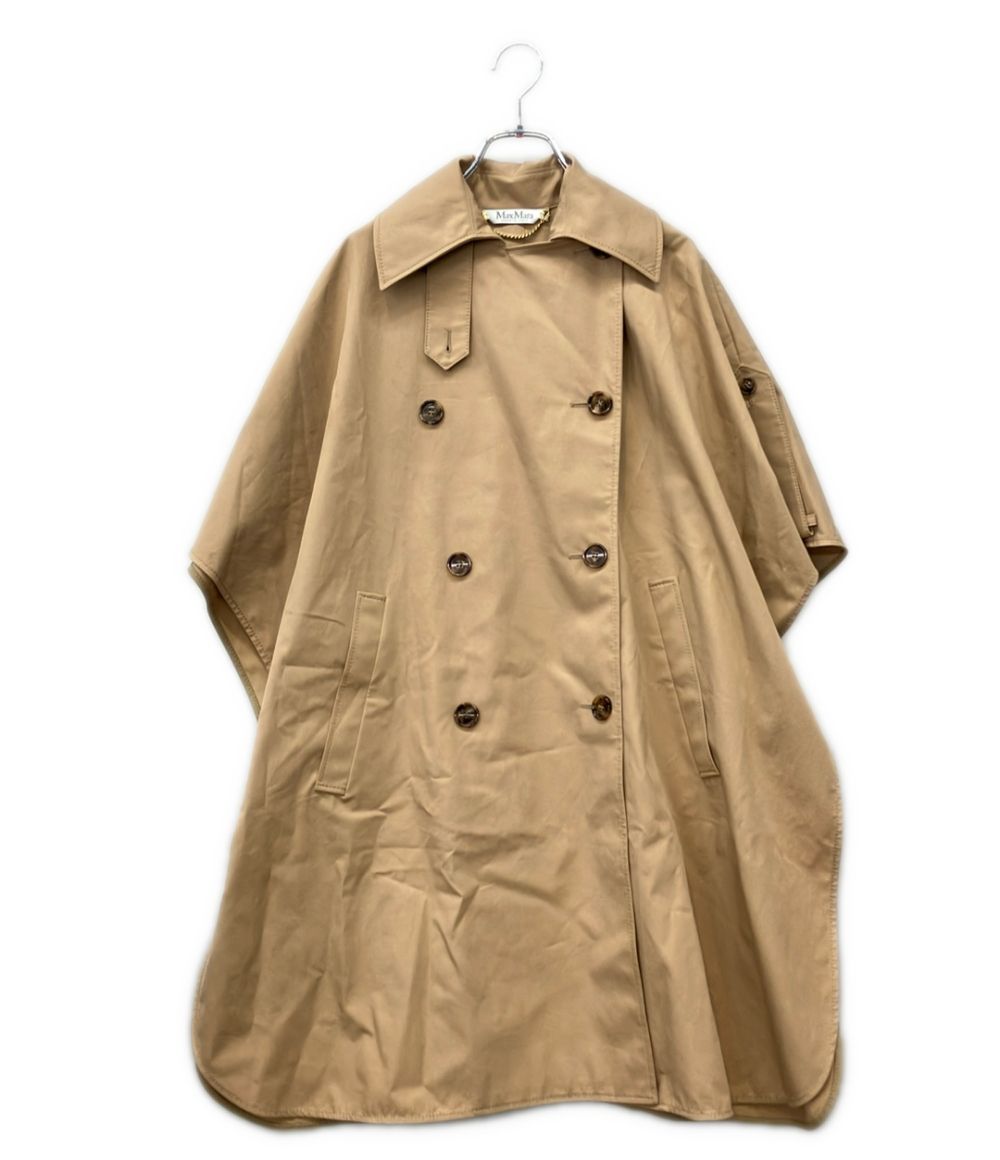 Max Mara Trench Cape Coat SM
