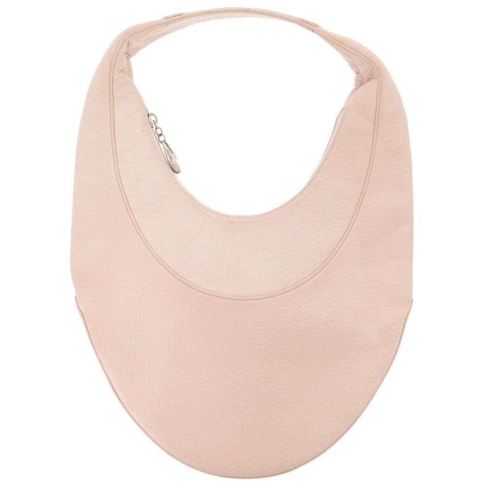 Bvlgari Ascot Leather Pink Shoulder Bag