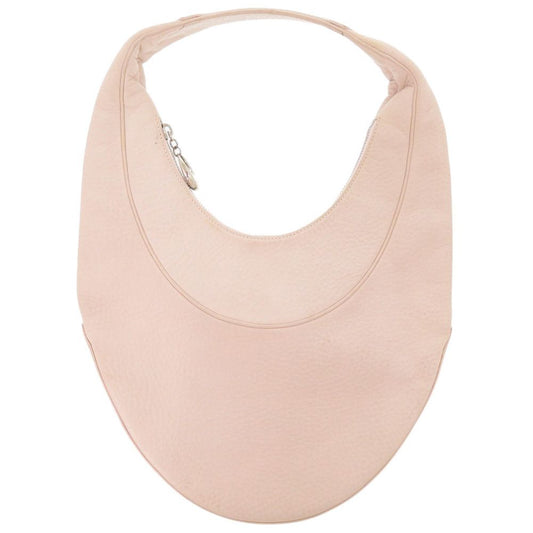 Bvlgari Ascot Leather Pink Shoulder Bag