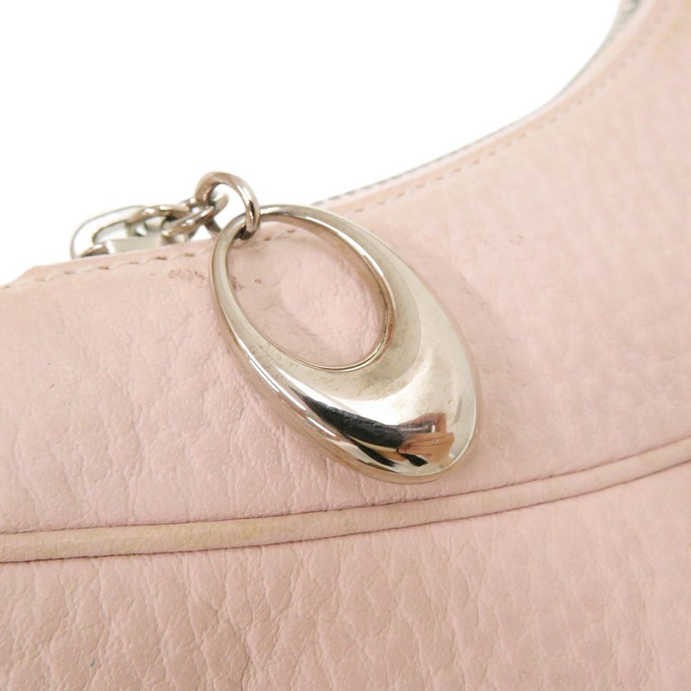 Bvlgari Ascot Leather Pink Shoulder Bag — view 5