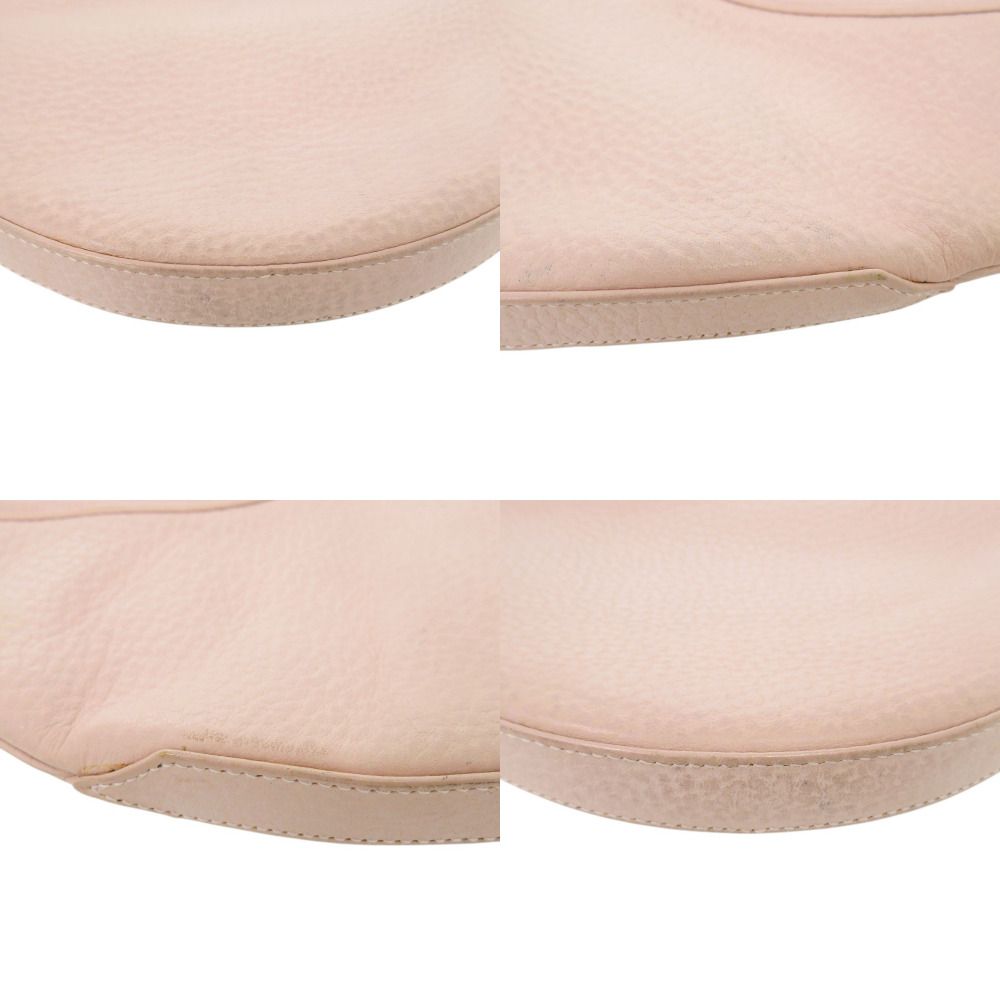 Bvlgari Ascot Leather Pink Shoulder Bag — view 8