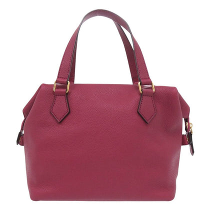 Fendi Leather Pink Handbag — view 2