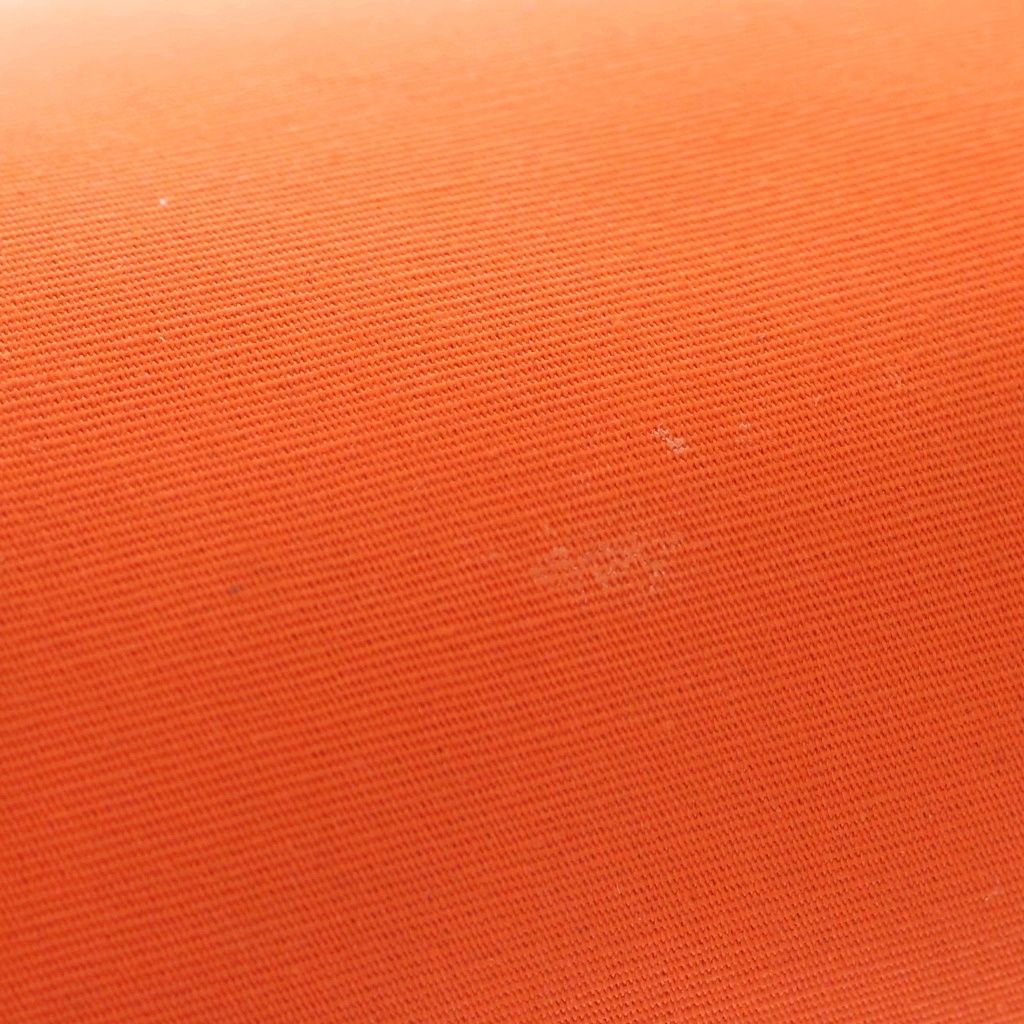 Hermes Herbag Zip PM 2-Way Shoulder Bag Orange Gold Canvas Leather Silver — view 5