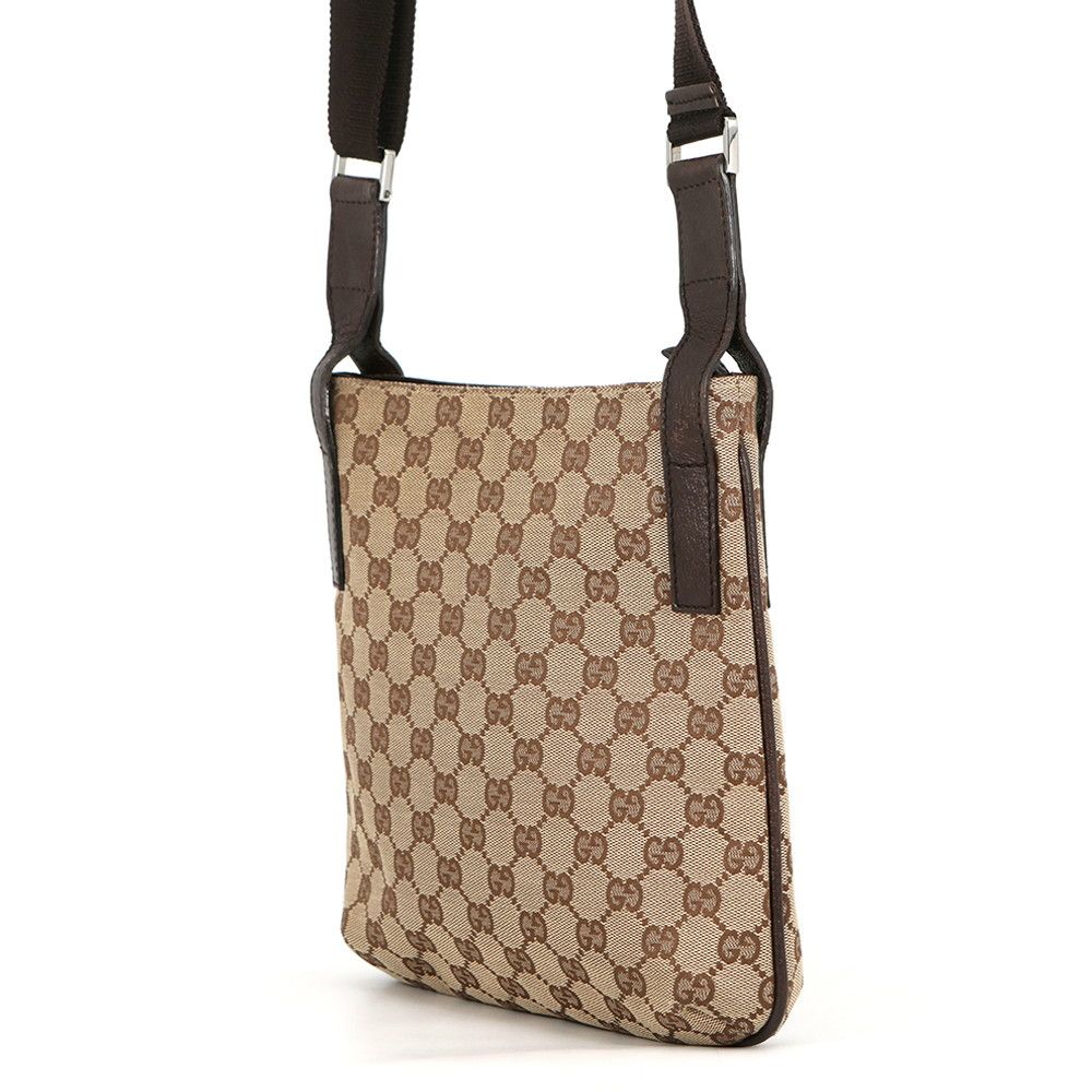 Gucci Shoulder Bag GG Canvas Leather — view 2