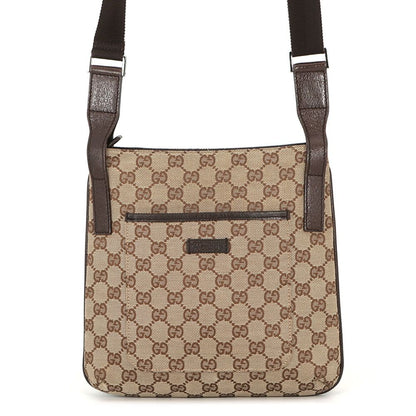 Gucci Shoulder Bag GG Canvas Leather