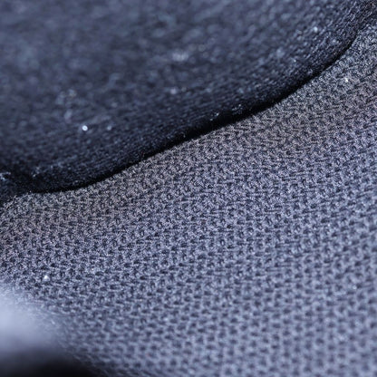 Celine Crochet Strap Logo Cotton Tote Bag Black — view 8