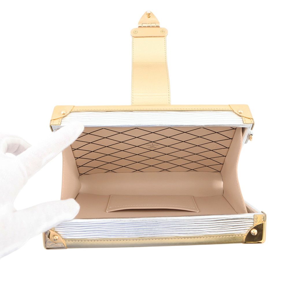 Louis Vuitton Shoulder Bag Epi Metallic Petite 2-Way Clutch — view 6