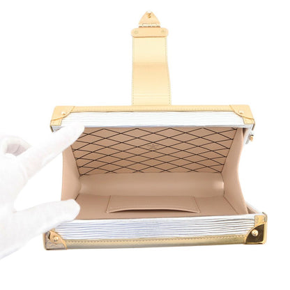 Louis Vuitton Shoulder Bag Epi Metallic Petite 2-Way Clutch — view 6
