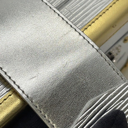 Louis Vuitton Shoulder Bag Epi Metallic Petite 2-Way Clutch — view 7