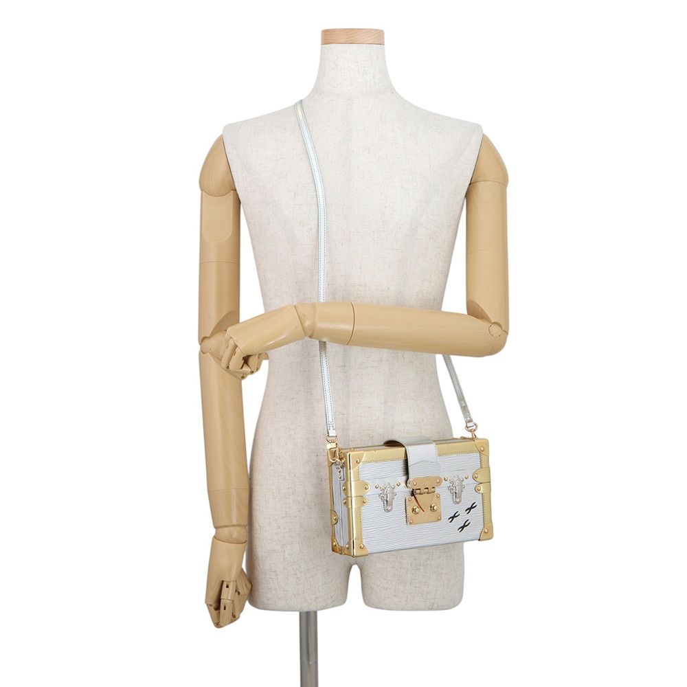 Louis Vuitton Shoulder Bag Epi Metallic Petite 2-Way Clutch — view 5