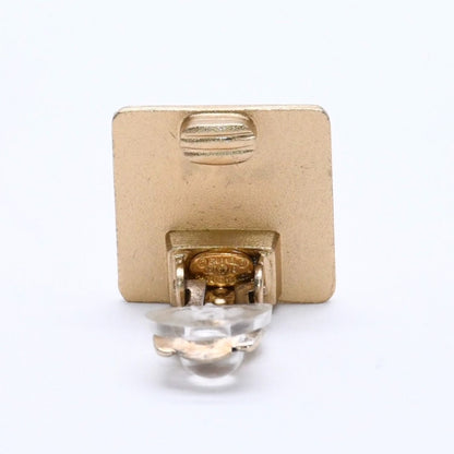 Chanel CC Logo Earrings 02 Turnlock Gold Plated — view 6