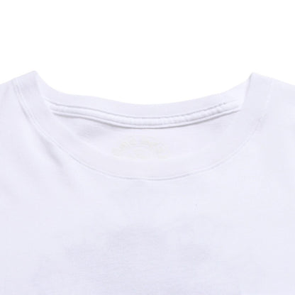 Chrome Hearts Cemetery Big Cross T-Shirt CH Scroll Label CH Logo White — view 2