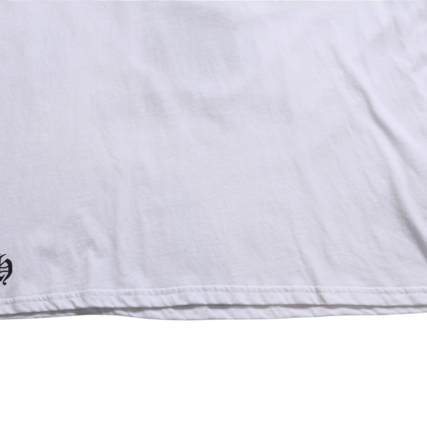 Chrome Hearts Cemetery Big Cross T-Shirt CH Scroll Label CH Logo White — view 6